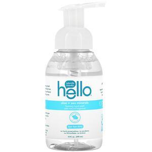 Hello, Foaming Hand Wash, Aloe + Sea Minerals, 10 fl oz (295 ml) - HealthCentralUSA