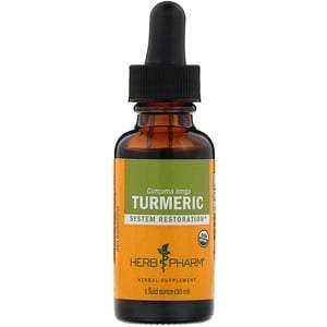 Herb Pharm, Turmeric, 1 fl oz (30 ml) - HealthCentralUSA