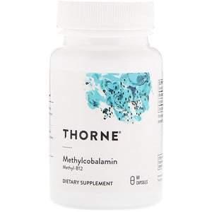 Thorne Research, Methylcobalamin, 60 Capsules - HealthCentralUSA