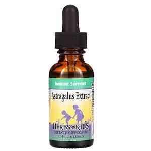 Herbs for Kids, Astragalus Extract, 1 fl oz (30 ml) - HealthCentralUSA