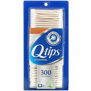 Q-tips, Cotton Swabs, 300 Swabs - HealthCentralUSA