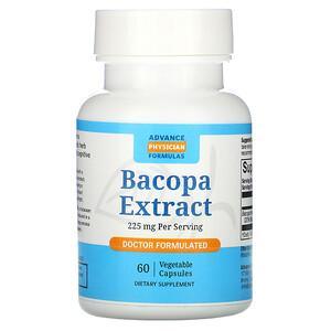 Advance Physician Formulas, Bacopa Extract, 225 mg, 60 Vegetable Capsules - HealthCentralUSA