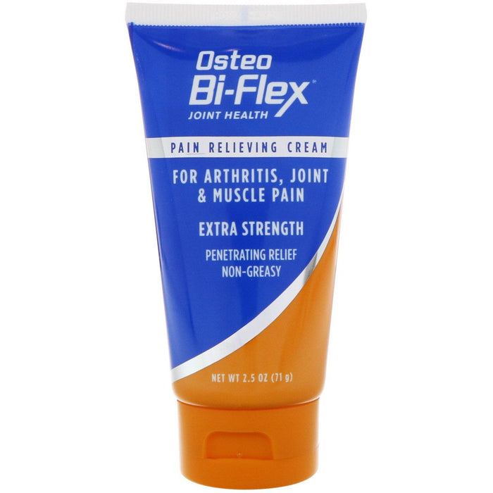 Osteo Bi-Flex, Pain Relieving Cream, 2.5 oz (71 g) - HealthCentralUSA