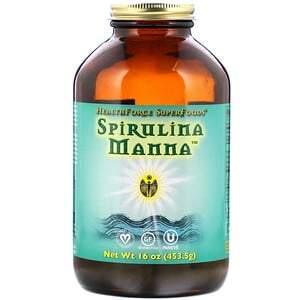 HealthForce Superfoods, Spirulina Manna, 16 oz (453.5 g) - HealthCentralUSA