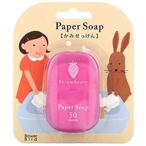 Charley, Paper Soap, Strawberry, 50 Sheets - HealthCentralUSA