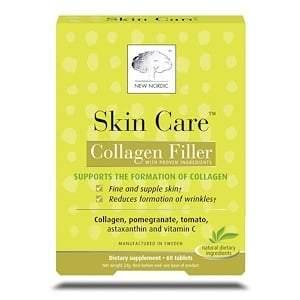 New Nordic, Skin Care, Collagen Filler, 60 Tablets - HealthCentralUSA