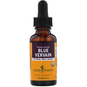 Herb Pharm, Blue Vervain, 1 fl oz (30 ml) - HealthCentralUSA