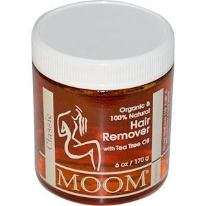 Moom, Hair Remover, with Tea Tree Oil, Classic, 6 oz (170g) - HealthCentralUSA