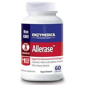 Enzymedica, Allerase, 60 Capsules - HealthCentralUSA