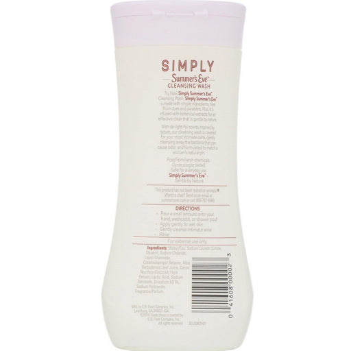 Summer's Eve, Simply, Cleansing Wash, Coconut Water, 12 fl oz (354 ml) - HealthCentralUSA