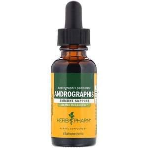 Herb Pharm, Andrographis, 1 fl oz (30 ml) - HealthCentralUSA
