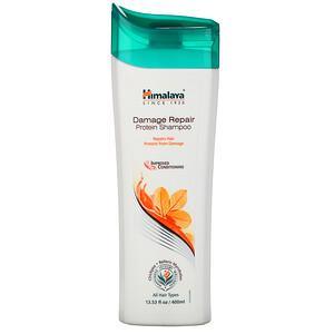 Himalaya, Damage Repair Protein Shampoo, 13.53 fl oz (400 ml) - HealthCentralUSA