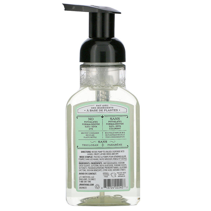 J R Watkins, Foaming Hand Soap, Vanilla Mint, 9 fl oz (266 ml) - HealthCentralUSA