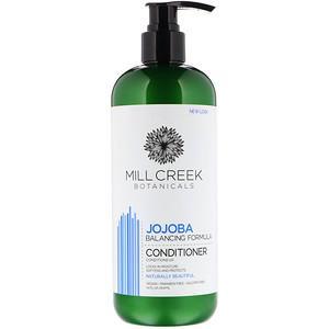 Mill Creek Botanicals, Jojoba Conditioner, Balancing Formula, 14 fl oz (414 ml) - HealthCentralUSA