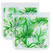 Full Circle, ZipTuck, Reusable Sandwich Bags, Palm Leaves, 2 Bags - HealthCentralUSA