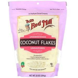 Bob's Red Mill, Coconut Flakes, Unsweetened, Unsulfured, 10 oz (284 g) - HealthCentralUSA