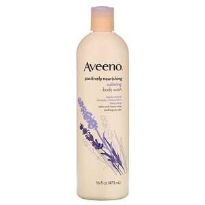 Aveeno, Active Naturals, Positively Nourishing, Calming Body Wash, 16 fl oz (473 ml) - HealthCentralUSA