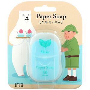 Charley, Paper Soap, Mint, 50 Sheets - HealthCentralUSA