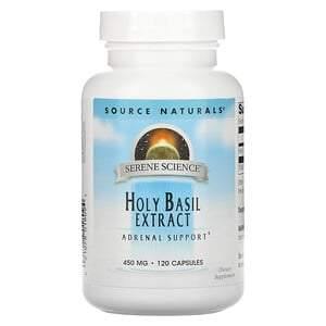 Source Naturals, Serene Science, Holy Basil Extract, 450 mg, 120 Capsules - HealthCentralUSA