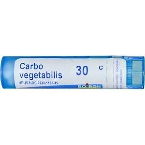 Boiron, Single Remedies, Carbo Vegetabilis, 30C, Approx 80 Pellets - HealthCentralUSA