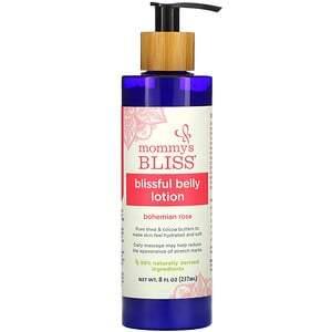 Mommy's Bliss, Blissful Belly Lotion, Bohemian Rose, 8 fl oz (237 ml) - HealthCentralUSA