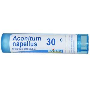 Boiron, Single Remedies, Aconitum Napellus, 30C, Approx 80 Pellets - HealthCentralUSA