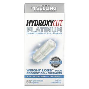 Hydroxycut, Platinum, 60 Rapid-Release Capsules - HealthCentralUSA