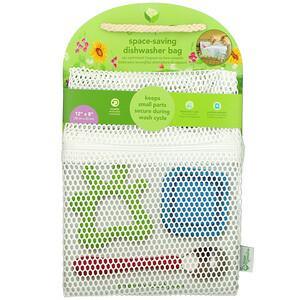 Green Sprouts, Space Saving Dishwasher Bag, White, 1 Bag - HealthCentralUSA