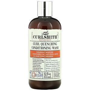 Curlsmith, Curl Quenching Conditioning Wash, All Hair Types, 12 fl oz (355 ml) - HealthCentralUSA