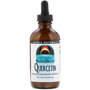 Source Naturals, NutraDrops Quercetin, 4 fl oz (118.28 ml) - HealthCentralUSA