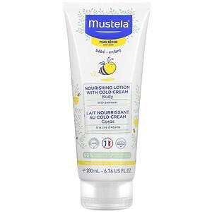 Mustela, Baby, Nourishing Body Lotion with Cold Cream, For Dry Skin, 6.76 fl oz (200 ml) - HealthCentralUSA