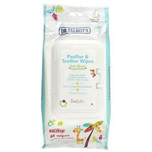 Dr. Talbot's, Pacifier & Teether Wipes, 0 m +, Vanilla Milk Flavored, 48 Wipes - HealthCentralUSA