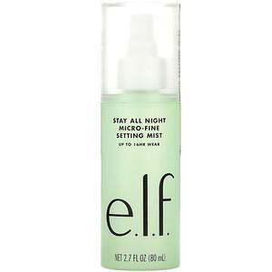 E.L.F., Stay All Night Micro-Fine Setting Mist, 2.7 fl oz (80 ml) - HealthCentralUSA