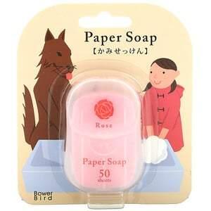 Charley, Paper Soap, Rose, 50 Sheets - HealthCentralUSA