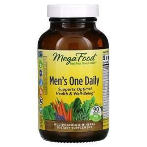 MegaFood, Men's One Daily, 90 Tablets - HealthCentralUSA