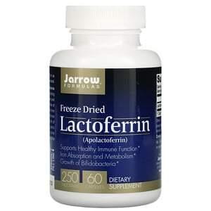 Jarrow Formulas, Lactoferrin, Freeze Dried, 250 mg, 60 Capsules - HealthCentralUSA