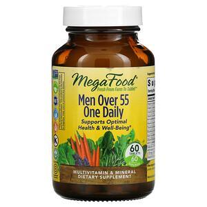 MegaFood, Men Over 55 One Daily, 60 Tablets - HealthCentralUSA