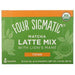 Four Sigmatic, Matcha Latte Mix with Lion's Mane, 10 Packets, 0.21 oz (6 g) Each - HealthCentralUSA