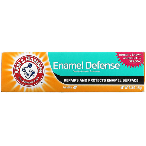Arm & Hammer, Truly Radiant, Enamel Defense Toothpaste, Crisp Mint, 4.3 oz (121 g) - HealthCentralUSA