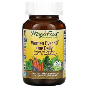 MegaFood, Women Over 40 One Daily, 60 Tablets - HealthCentralUSA