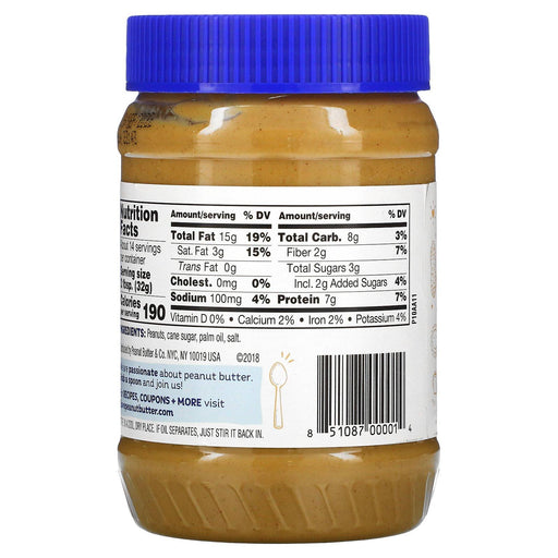 Peanut Butter & Co., Smooth Operator, Peanut Butter Spread, 16 oz (454 g) - HealthCentralUSA