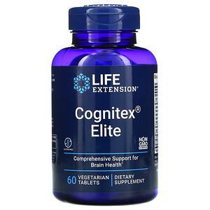Life Extension, Cognitex Elite, 60 Vegetarian Tablets - HealthCentralUSA
