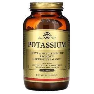 Solgar, Potassium, 250 Tablets - HealthCentralUSA