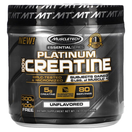 muscletech platinum 100% creatine 400 grams unflavored, creatine muscletech