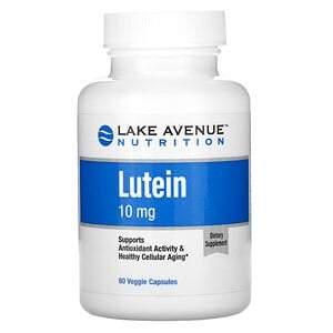 Lake Avenue Nutrition, Lutein, 10 mg, 60 Veggie Capsules - HealthCentralUSA