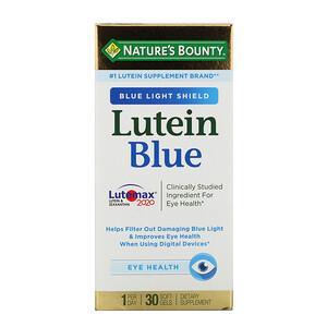 Nature's Bounty, Lutein Blue, 30 Softgels - HealthCentralUSA