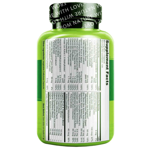 NATURELO, One Daily Multivitamin for Women, 120 Vegetable Capsules - HealthCentralUSA