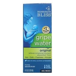 Mommy's Bliss, Gripe Water, Original, 4 fl oz (120 ml) - HealthCentralUSA
