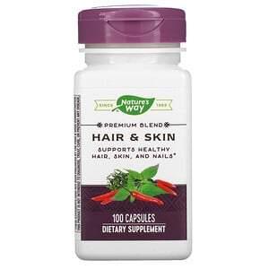 Nature's Way, Hair & Skin, 100 Capsules - HealthCentralUSA