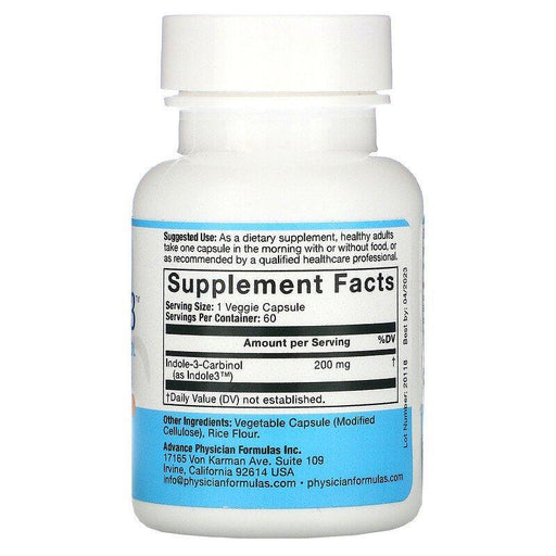 Advance Physician Formulas, Indole-3-Carbinol, 200 mg, 60 Vegetable Capsules - HealthCentralUSA